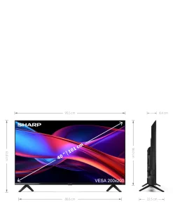 SHARP 2T-C40GD2225K 40in Smart FHD Roku LED TV