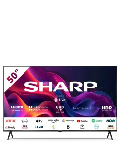 SHARP 4T-C50GK4245KB 50in Smart UHD Tivo LED TV
