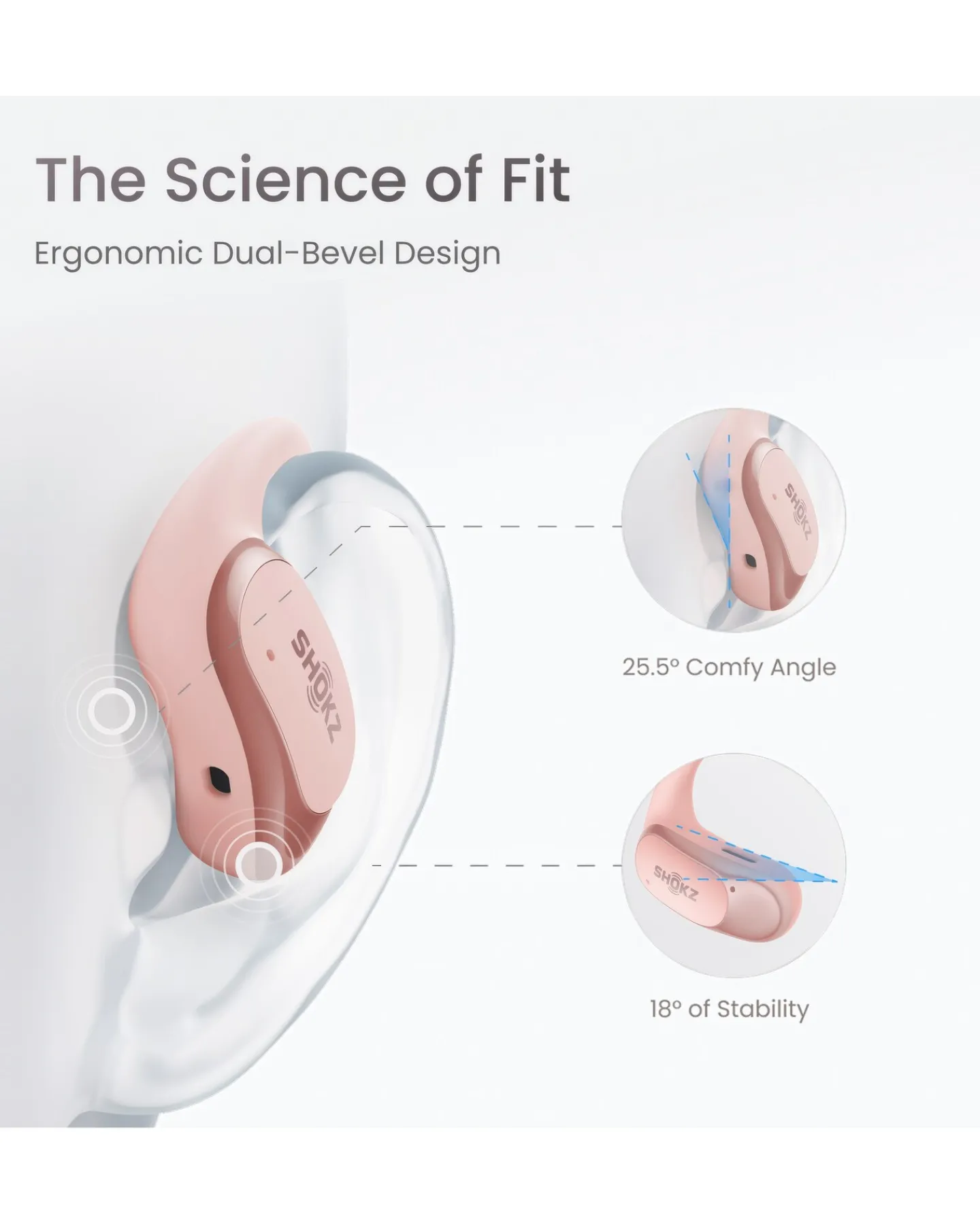 Shokz OpenFit Air True Wireless Open-Ear Earbuds -
