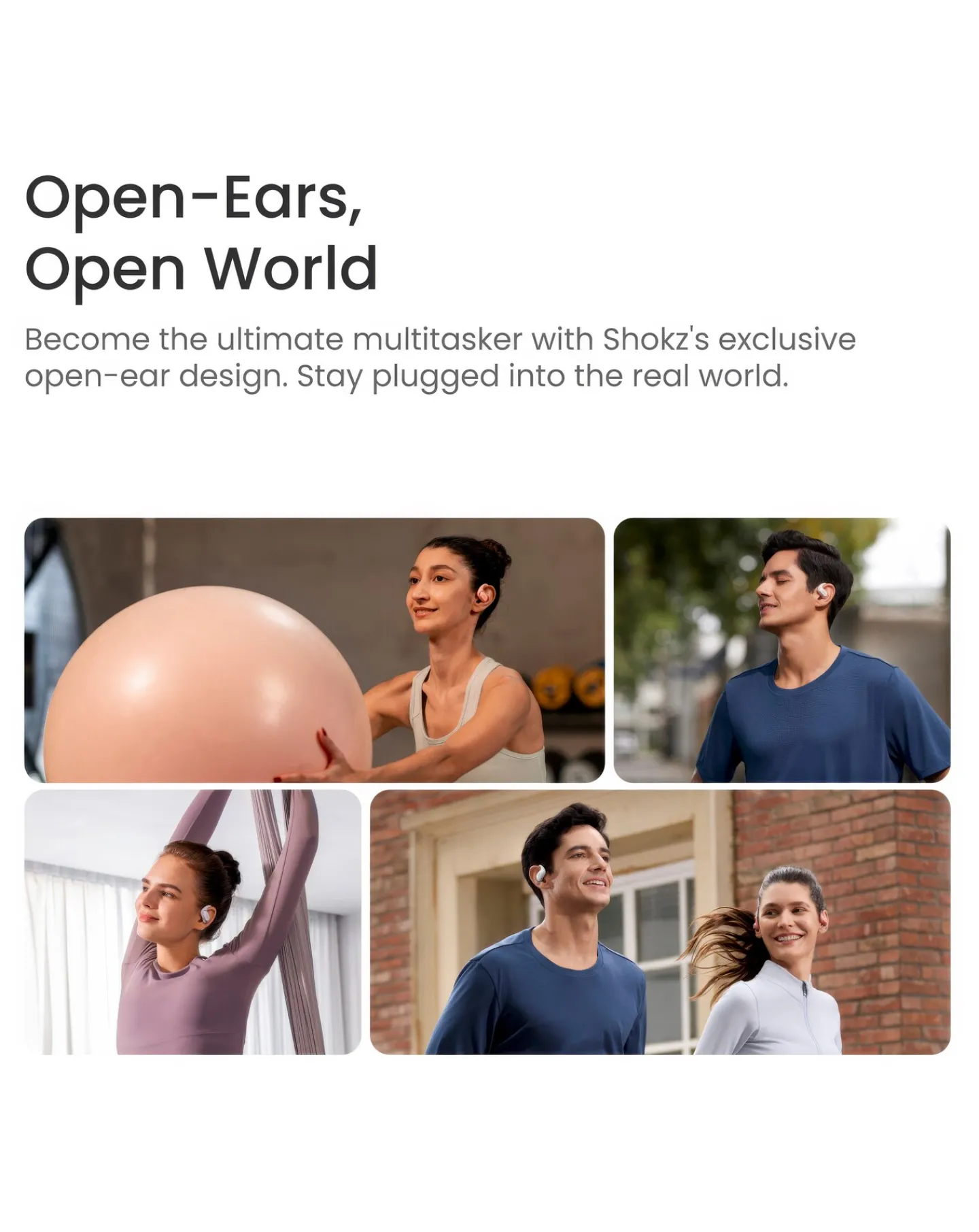 Shokz OpenFit Air True Wireless Open-Ear Earbuds -