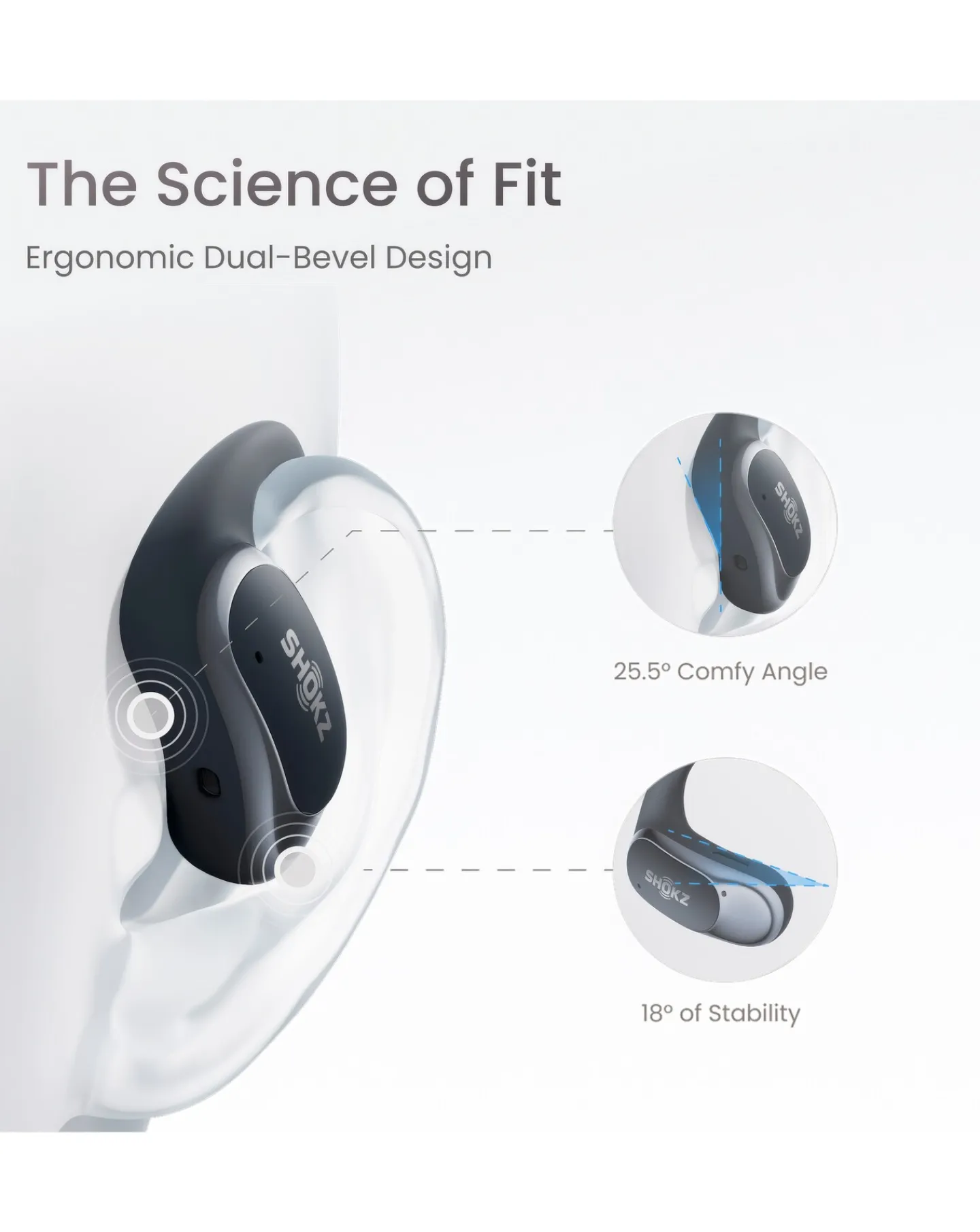 Jacamo Shokz OpenFit Air True Wireless Open-Ear Earbuds -