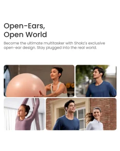 Jacamo Shokz OpenFit Air True Wireless Open-Ear Earbuds -