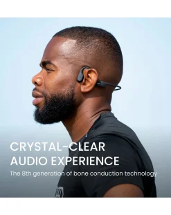 Jacamo Shokz OpenRun Bone Conduction Open-Ear Headphones -