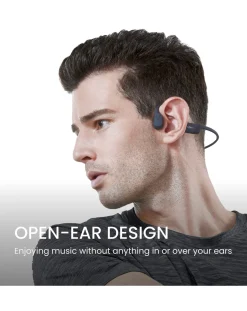 Jacamo Shokz OpenRun Bone Conduction Open-Ear Headphones -