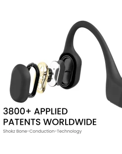 Jacamo Shokz OpenRun Bone Conduction Open-Ear Headphones -