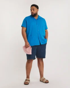 Jacamo Short Sleeve 4 Pocket Cabana Shirt