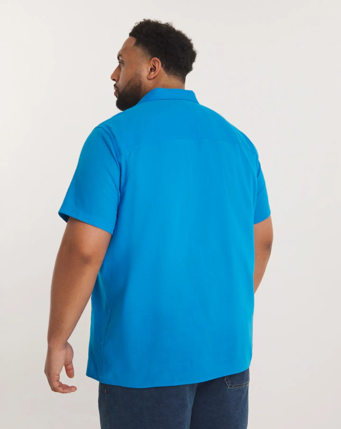 Jacamo Short Sleeve 4 Pocket Cabana Shirt