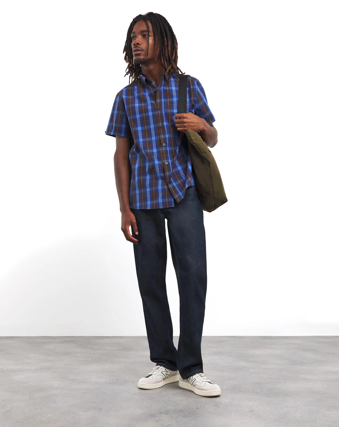 Jacamo Short Sleeve Check Shirt