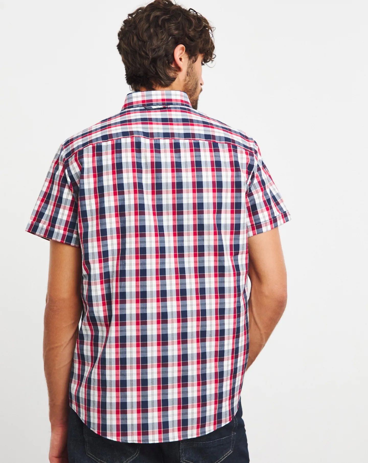 Jacamo Short Sleeve Check Shirt