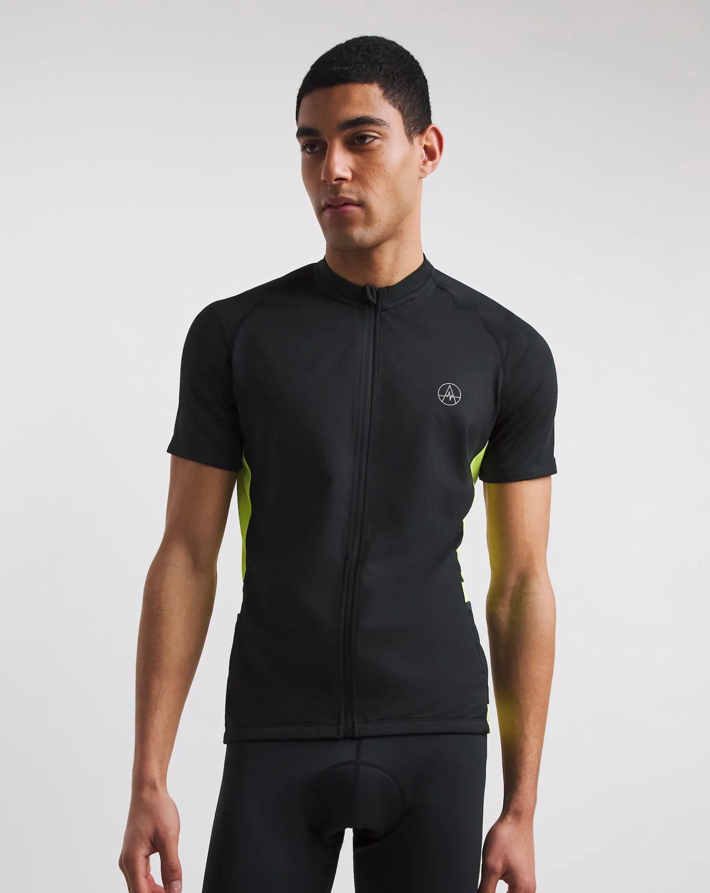 Jacamo Active Short Sleeve Cycling Zip Up
