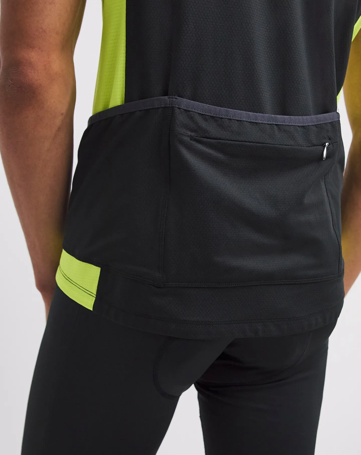 Jacamo Active Short Sleeve Cycling Zip Up