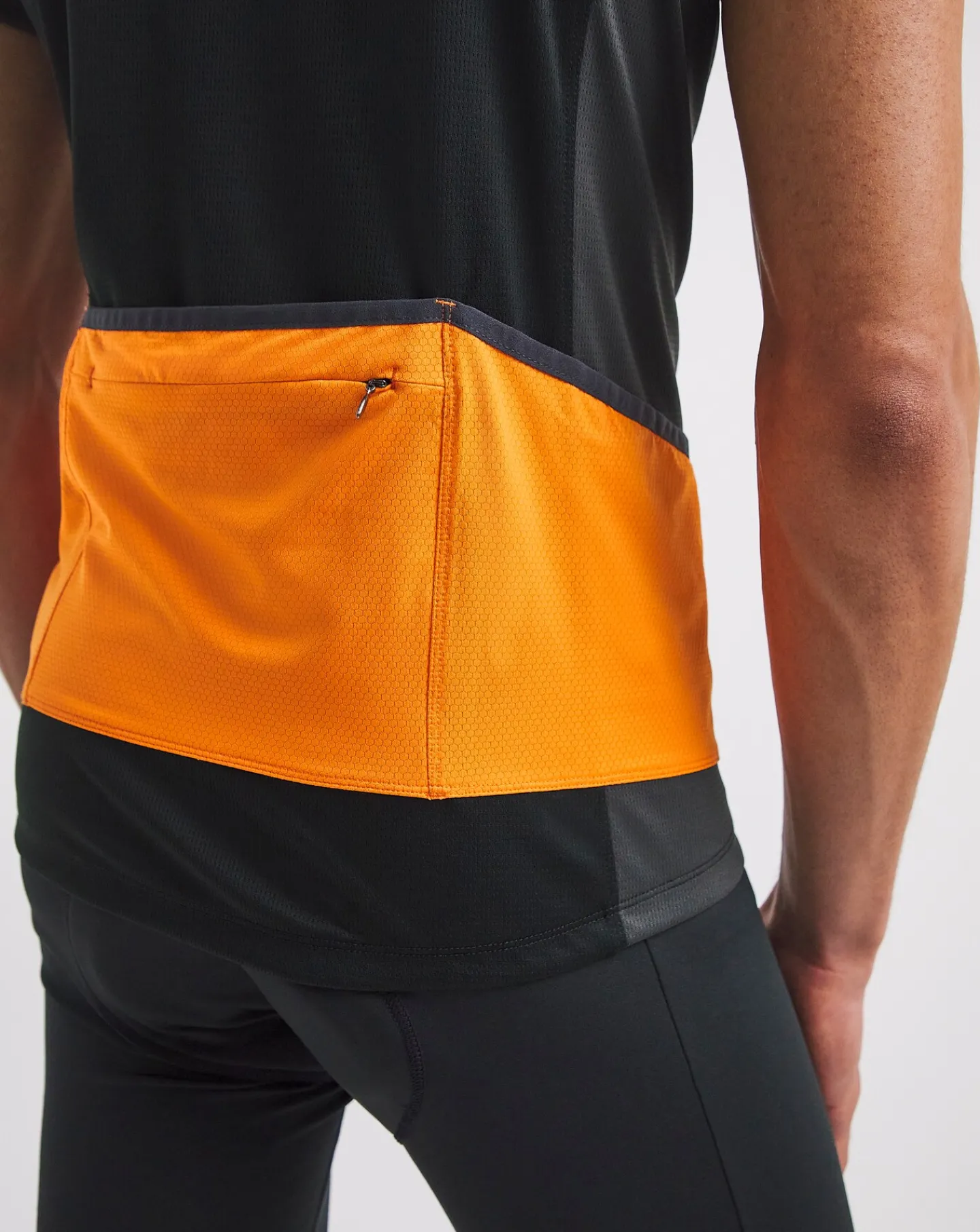 Jacamo Active Short Sleeve Cycling Zip Up