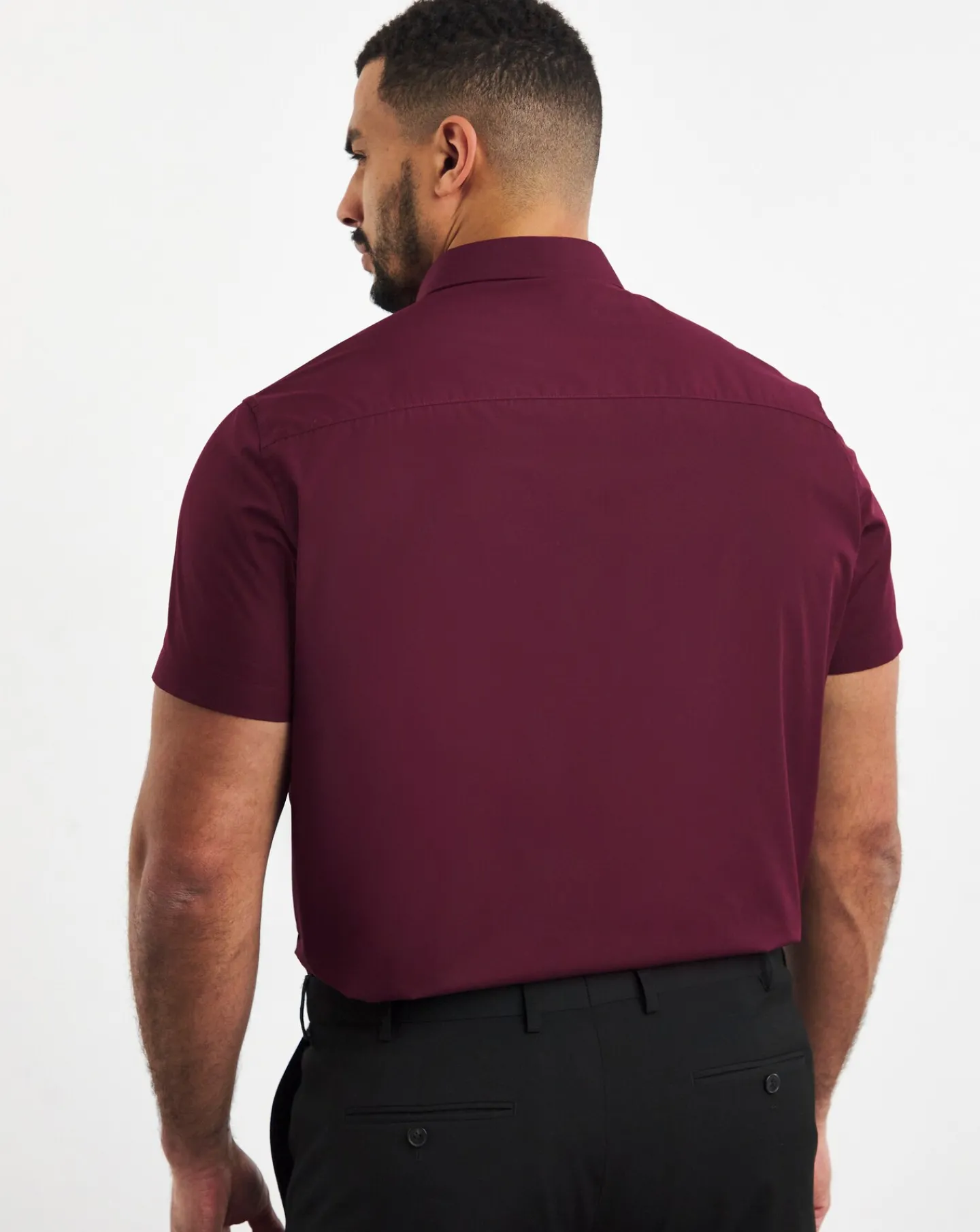 Jacamo Short Sleeve Formal Shirt Regular