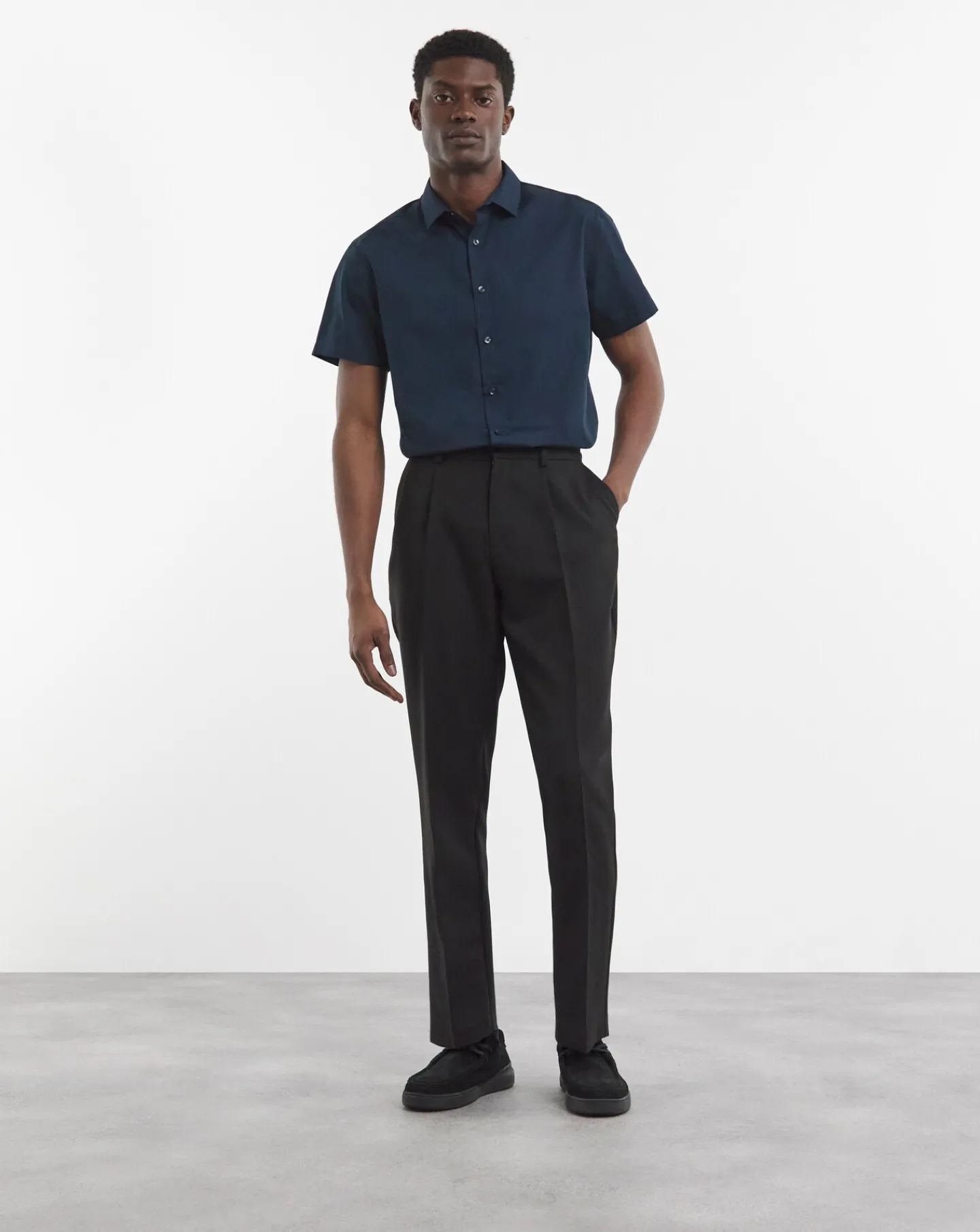 Jacamo Short Sleeve Formal Shirt Long