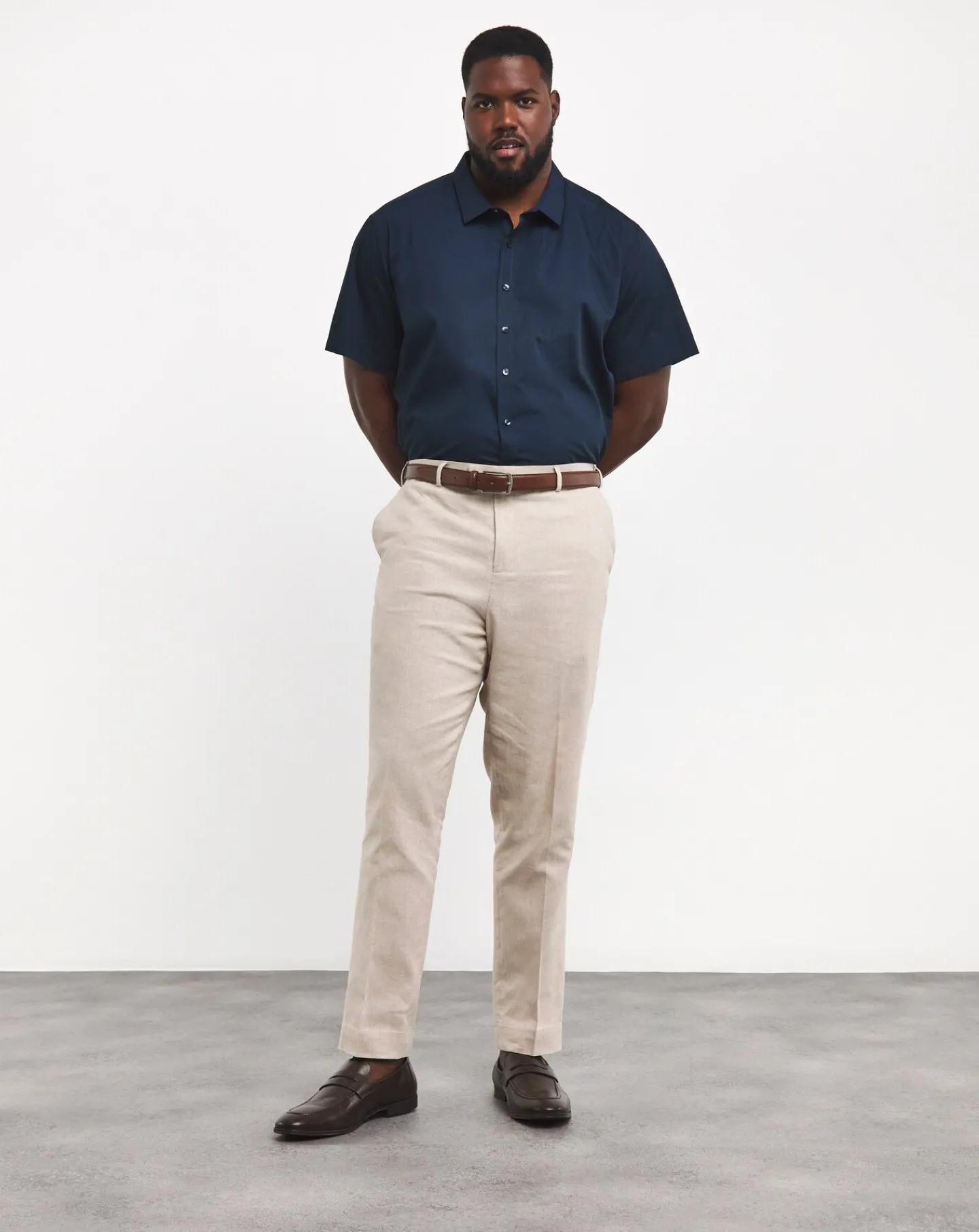 Jacamo Short Sleeve Formal Shirt Regular