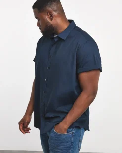 Jacamo Short Sleeve Formal Shirt Regular