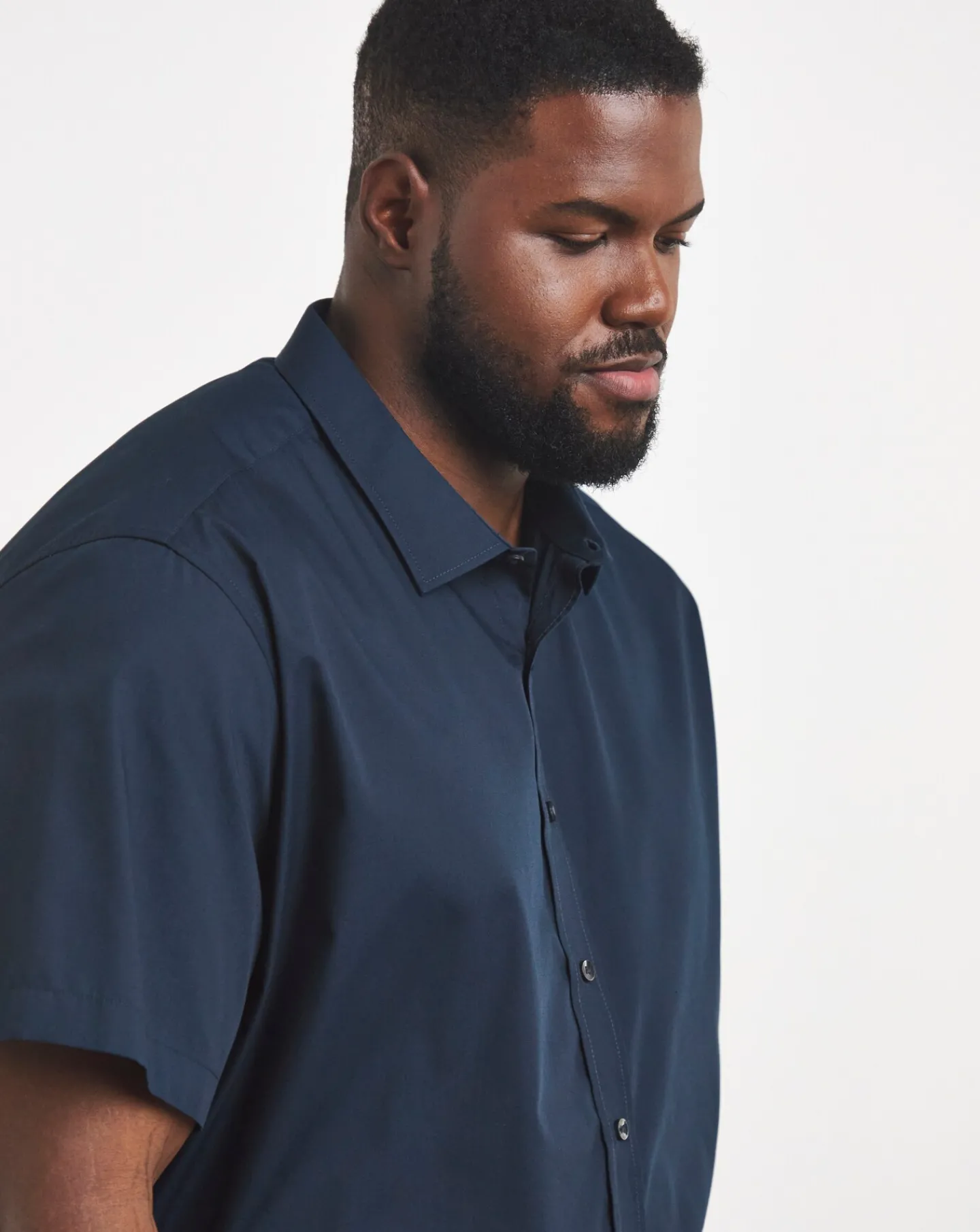 Jacamo Short Sleeve Formal Shirt Regular