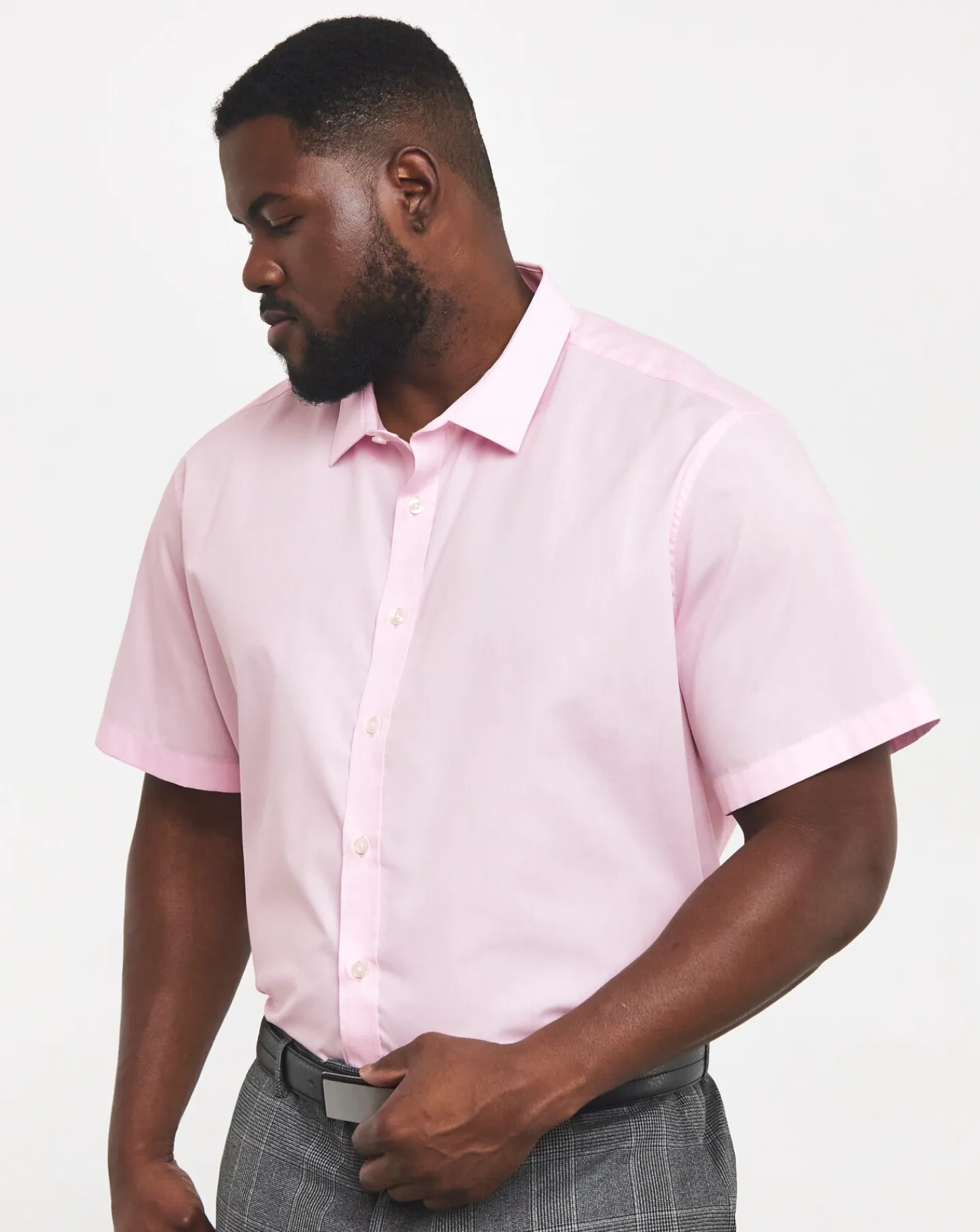 Jacamo Short Sleeve Formal Shirt Long