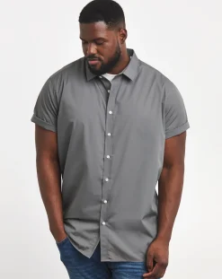 Jacamo Short Sleeve Formal Shirt Long