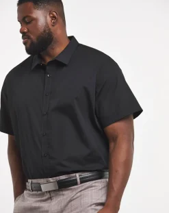 Jacamo Short Sleeve Formal Shirt Regular