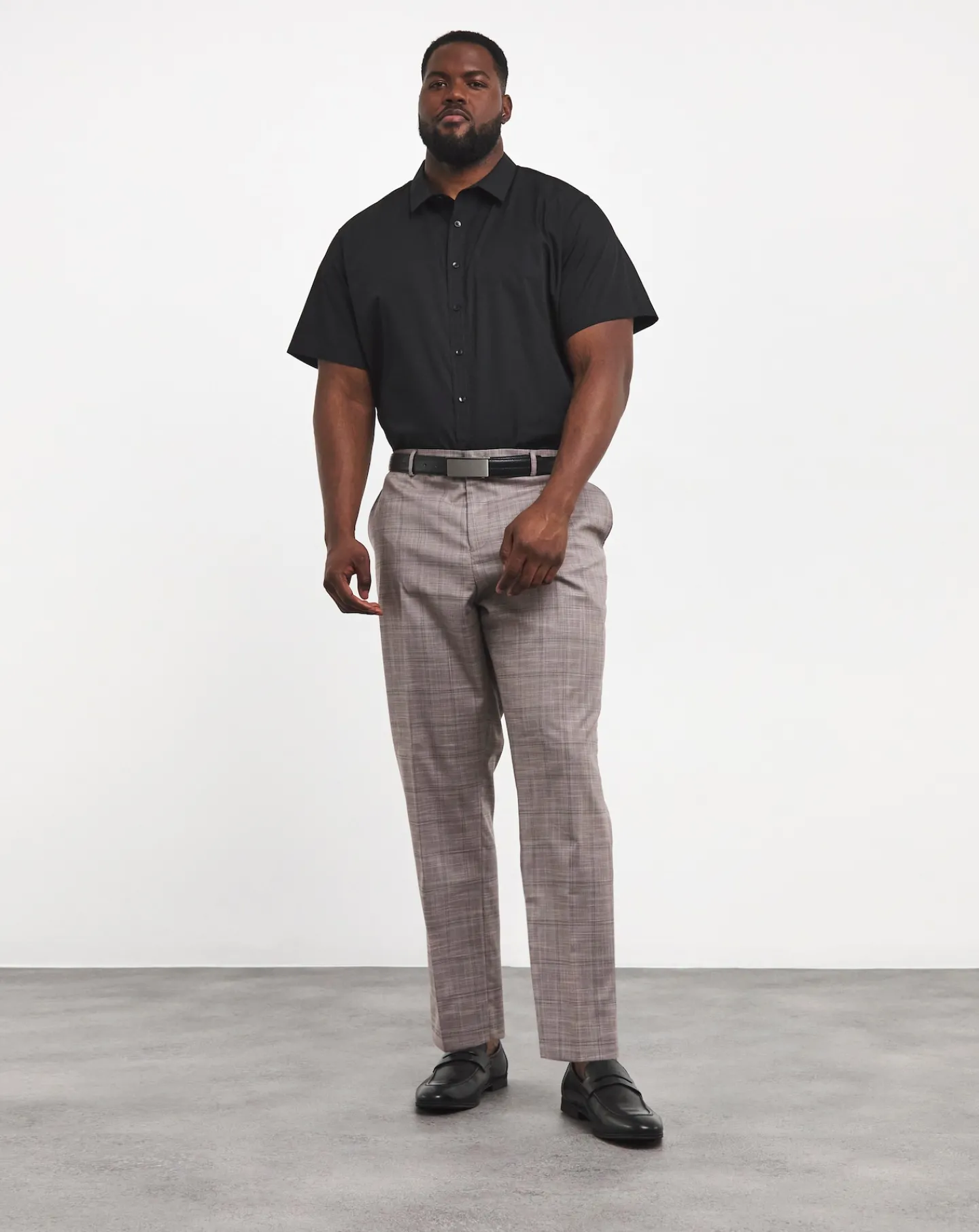 Jacamo Short Sleeve Formal Shirt Regular
