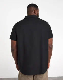 Jacamo Short Sleeve Oxford Shirt Regular Length