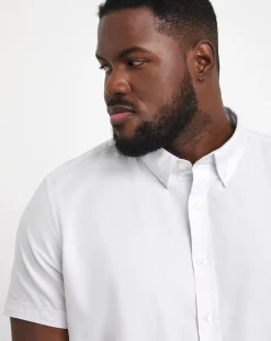 Jacamo Short Sleeve Oxford Shirt Regular Length