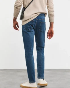 Jacamo Skinny Fit Stretch Jeans Mid Wash