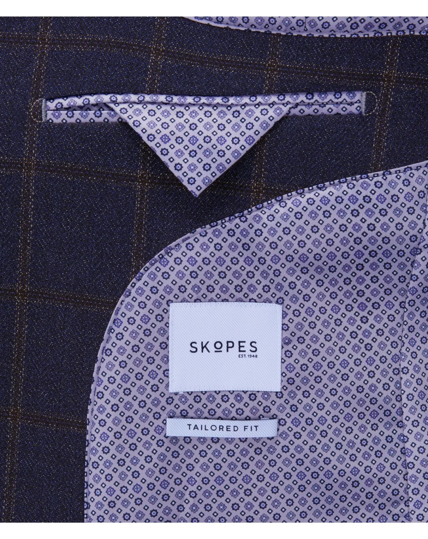 Skopes Barron Suit Jacket Check
