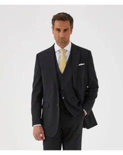 Skopes Darwin Suit Jacket Black Stripe