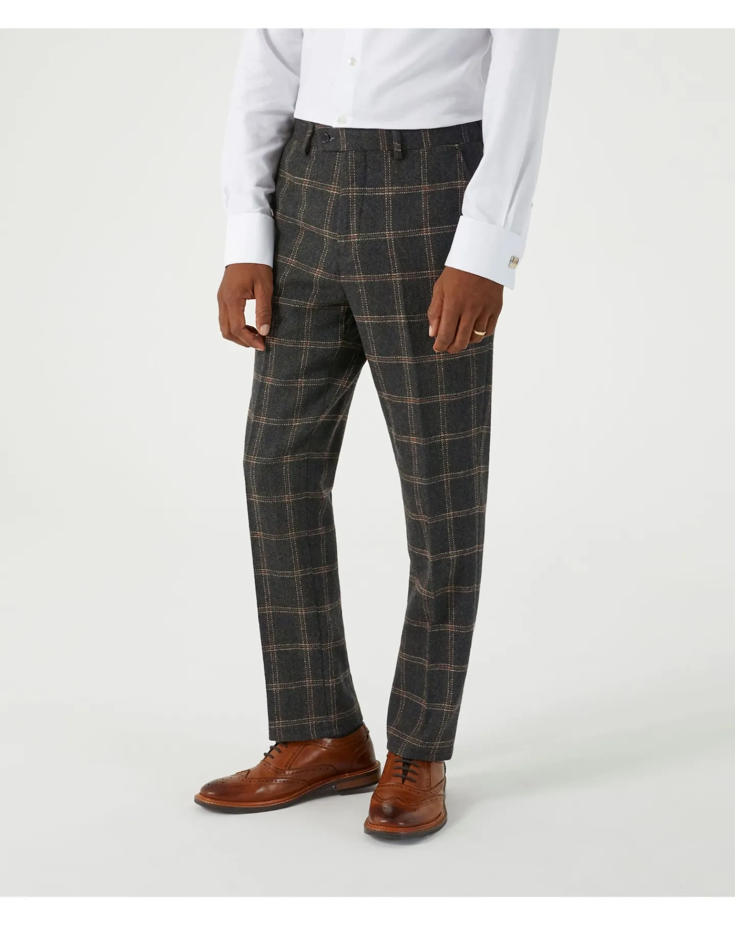 Skopes Heaton Suit Trouser Check