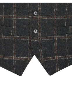 Skopes Heaton Suit Waistcoat Check