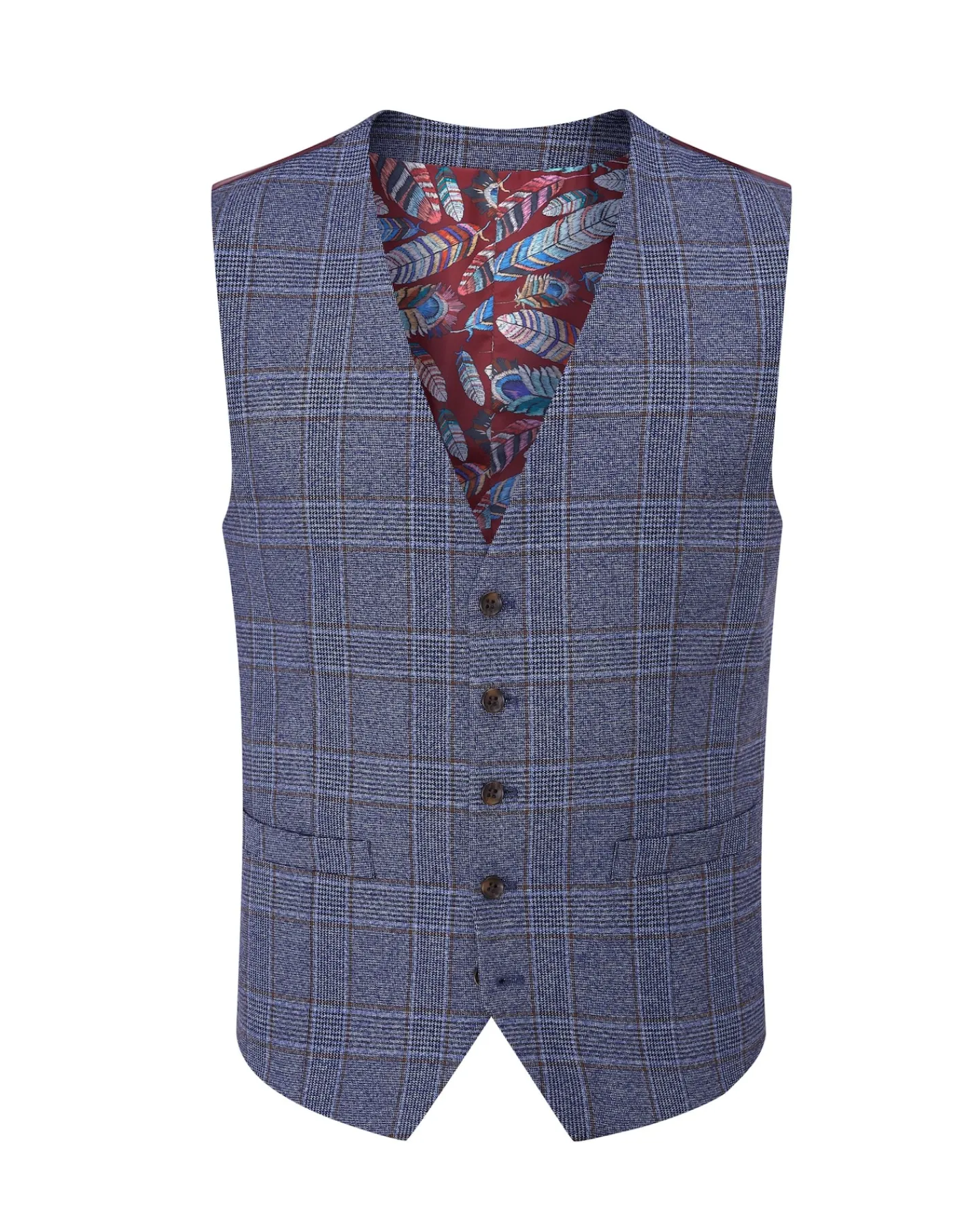 Skopes Irwin Suit Waistcoat Check
