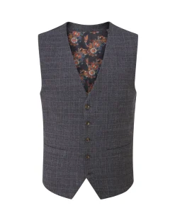 Skopes Jacob Suit Waistcoat Check