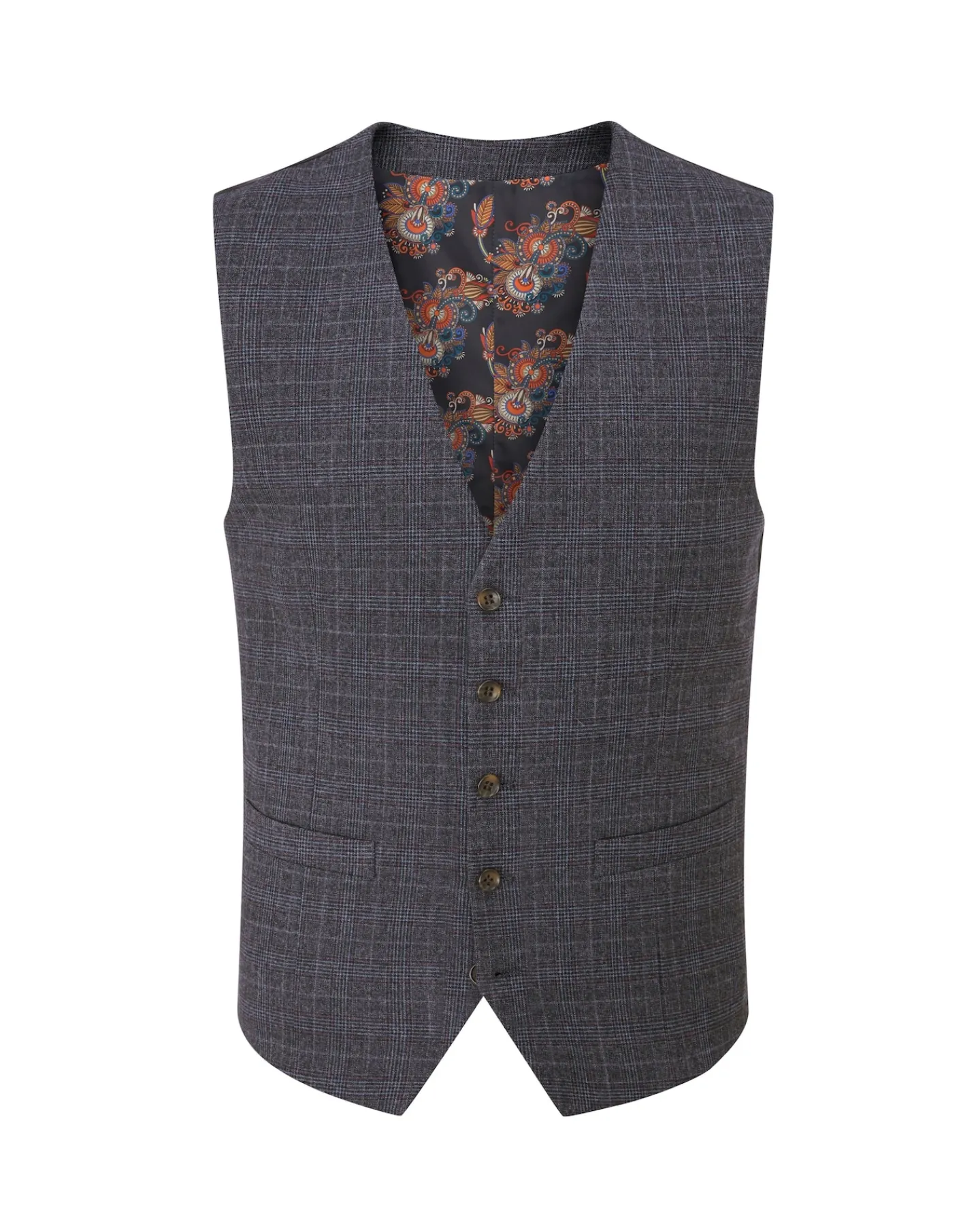 Skopes Jacob Suit Waistcoat Check