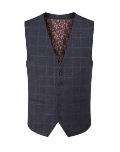 Skopes Thoresby Suit Waistcoat Check