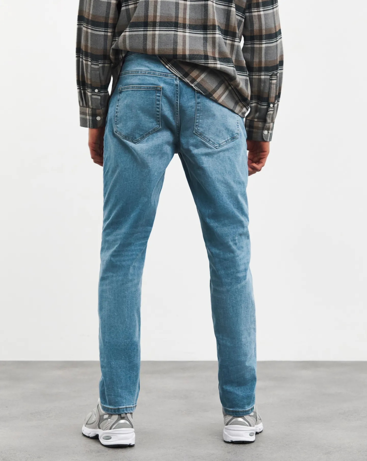 Jacamo Slim Fit Stretch Jeans Light Wash