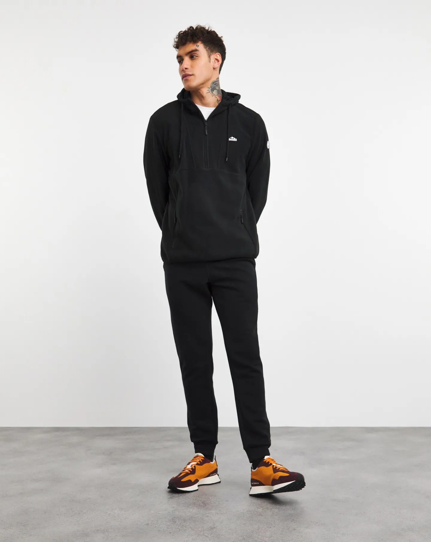 Snowdonia Half Zip Hooded Fleece