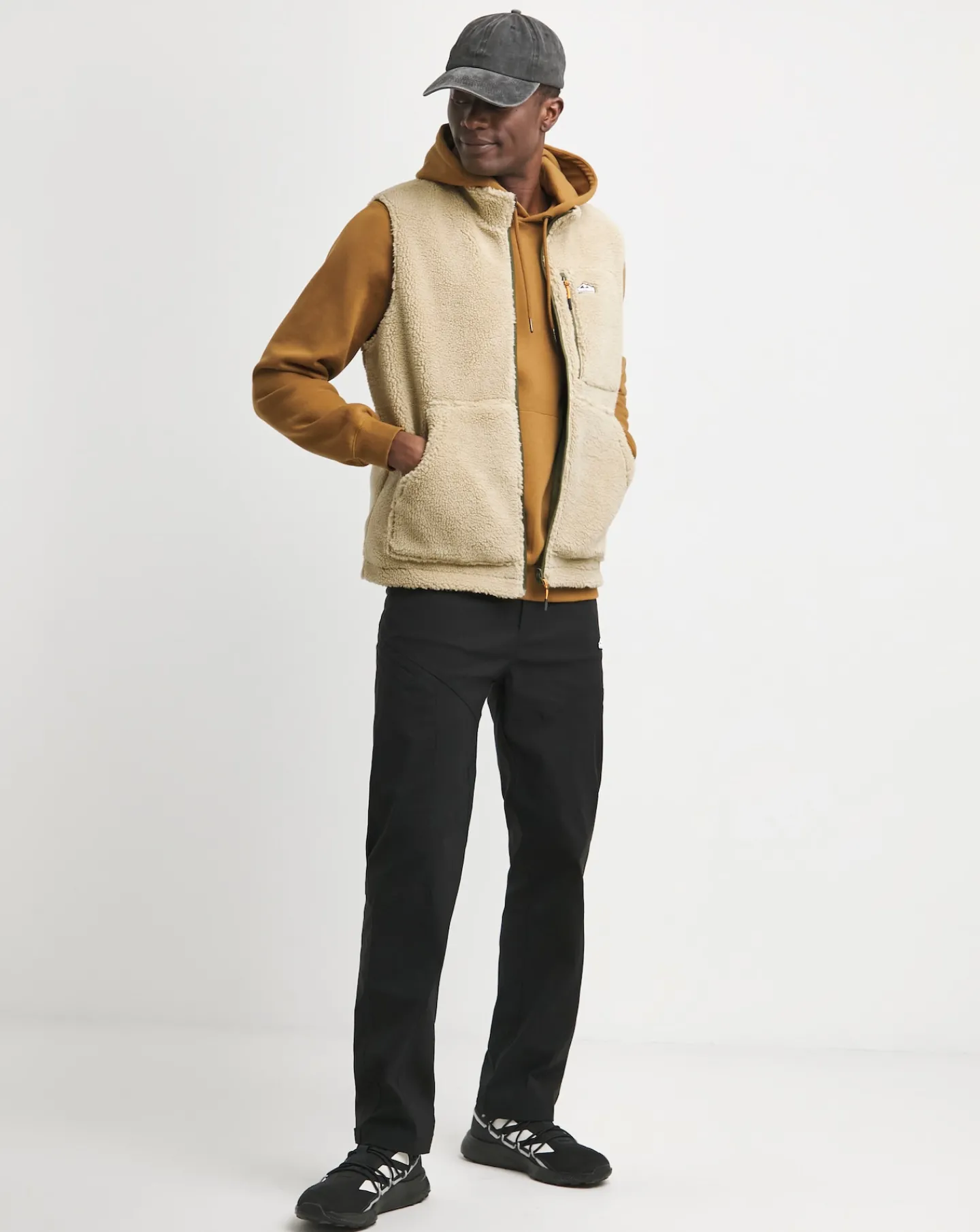 Snowdonia Reversable Borg Gilet