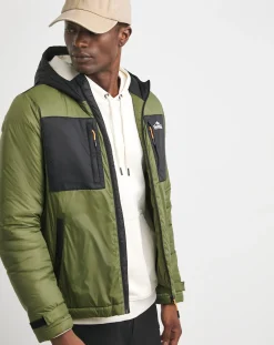 Snowdonia Wadded Colour Block Jacket