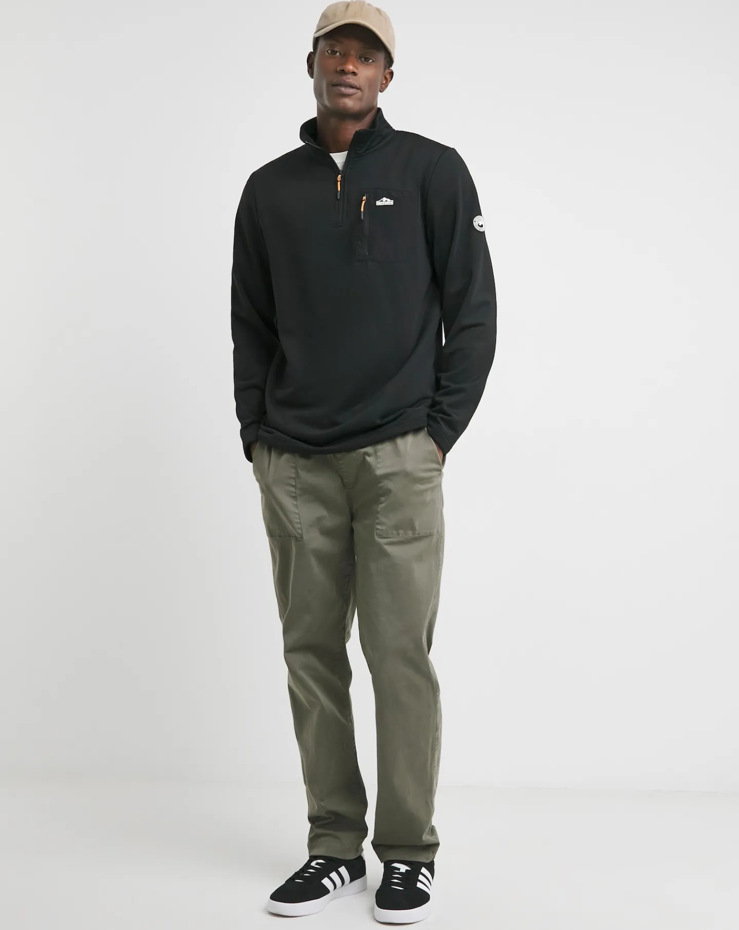 Snowdonia Overhead Grid Fleece