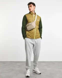 Snowdonia Square Padded Hybrid Zip Up Jacket