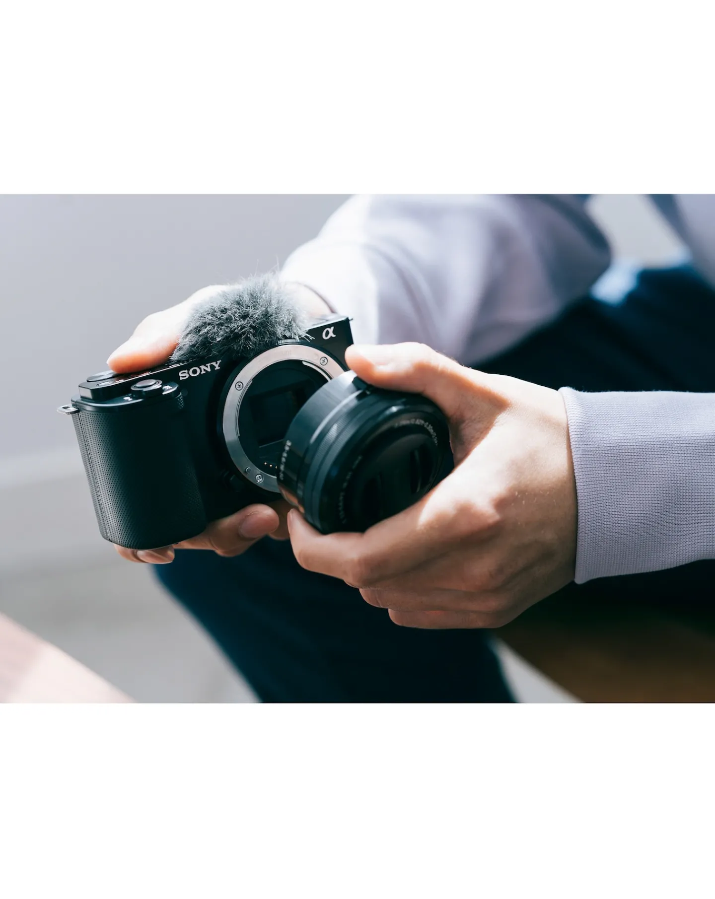 Sony Alpha ZV-E10L Vlogging Camera with 16-50mm Power Zoom Lens
