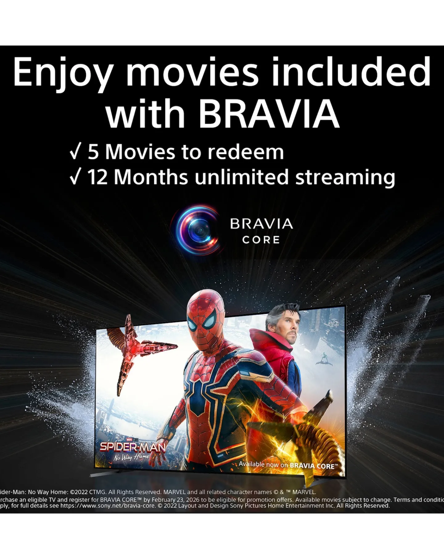 Sony Bravia KD50X75WLPU 50in Smart 4K Ultra HDR LED TV with Google TV
