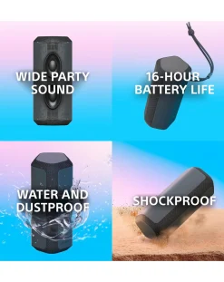 Sony SRSXG300 Portable Speaker - Black
