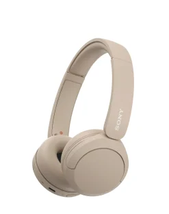 Sony WH-CH520 Wireless On-Ear Headphones - Beige