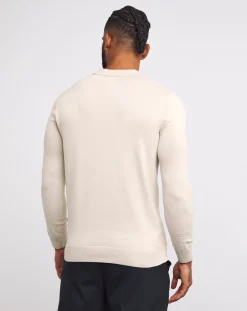Jacamo Cotton Long Sleeve Polo
