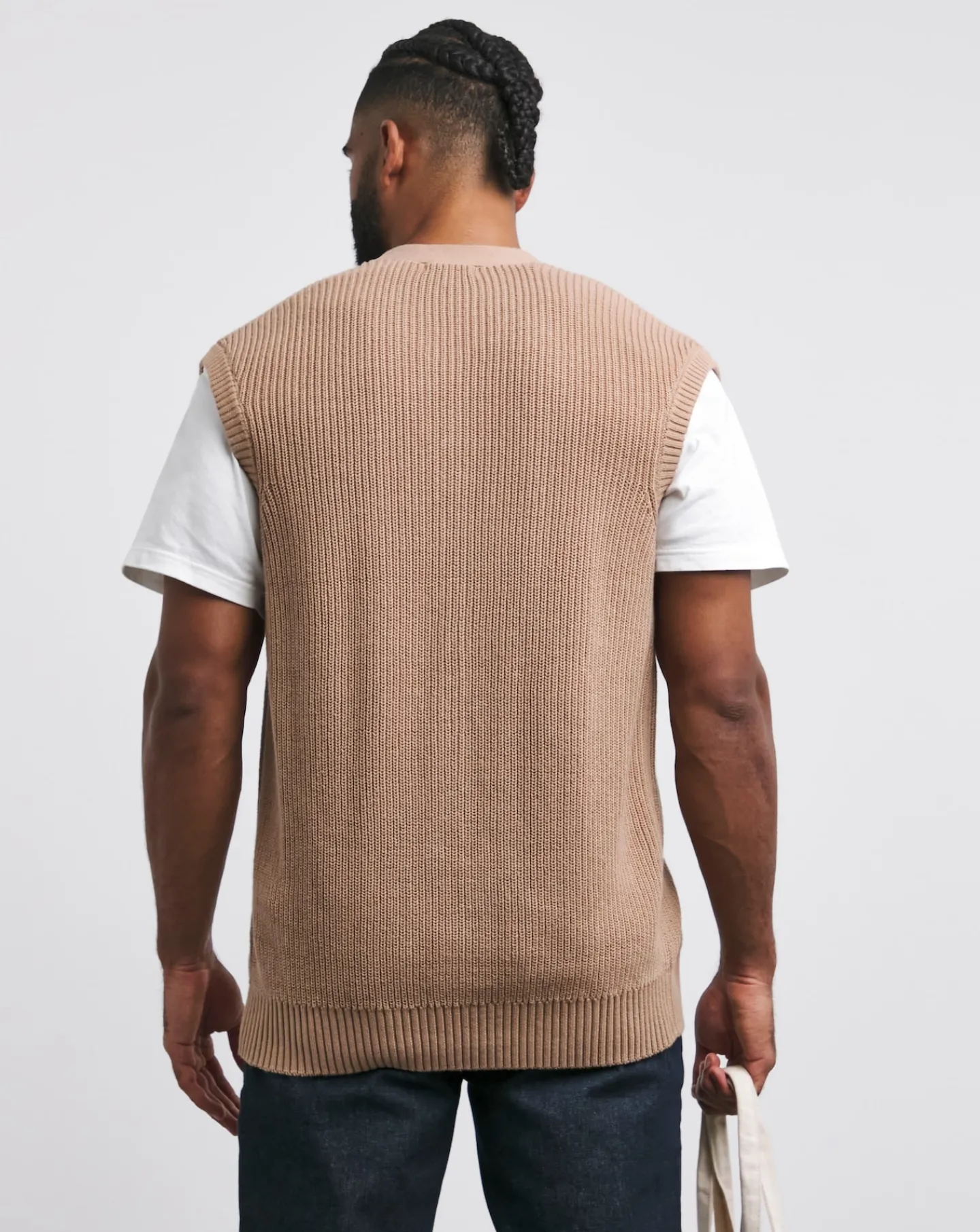Jacamo Fisherman Relaxed Button Vest