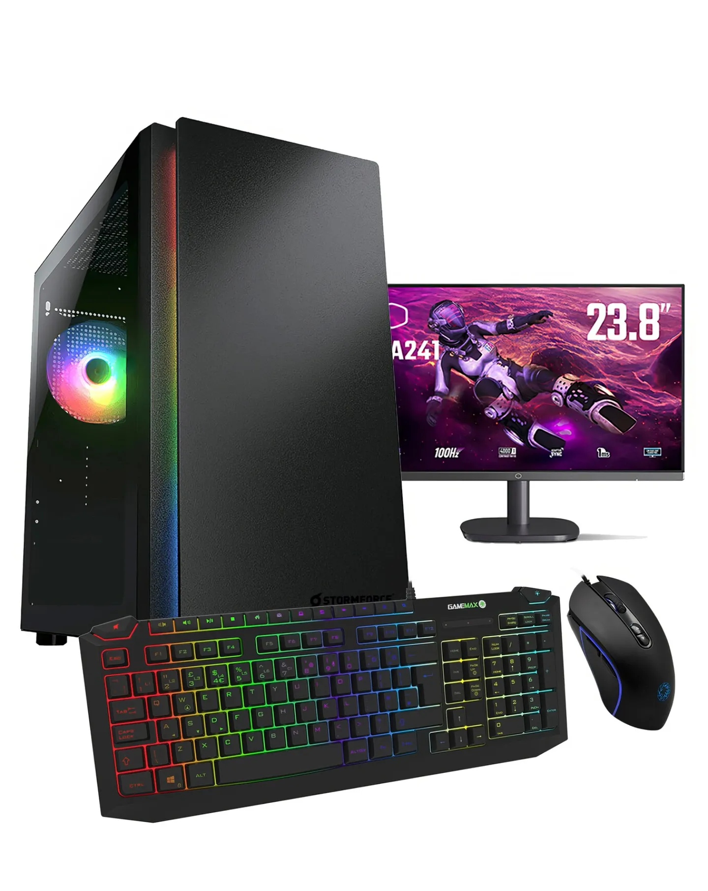 Stormforce Onyx Ryzen 5600G, 16GB RAM, 1TB SSD Gaming Bundle