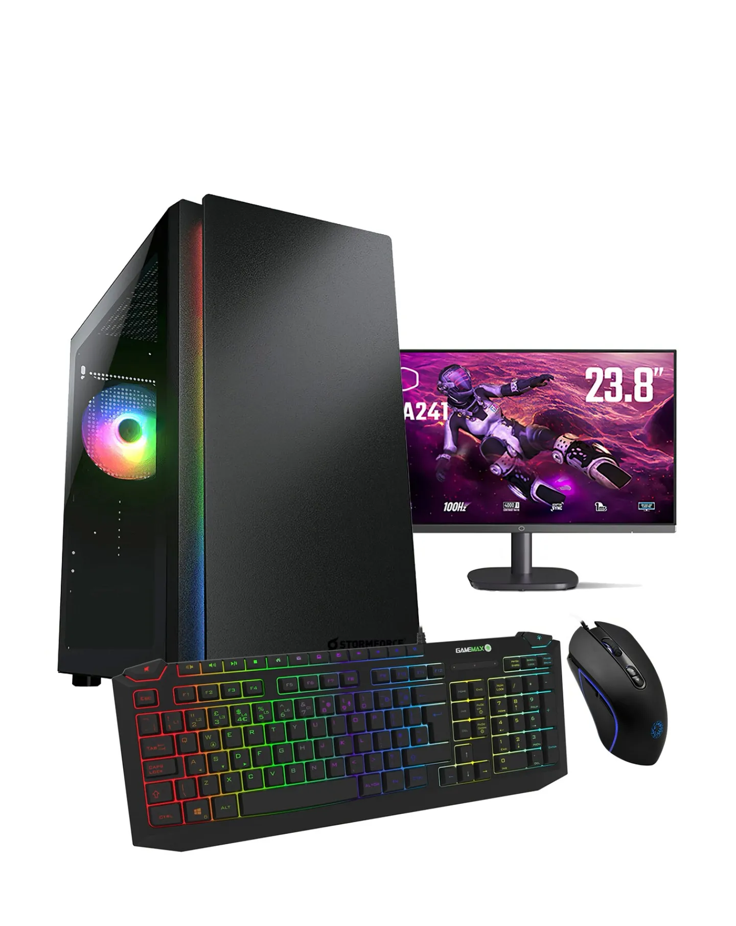 Stormforce Onyx Ryzen 5600G, 16GB RAM, 1TB SSD Gaming Bundle